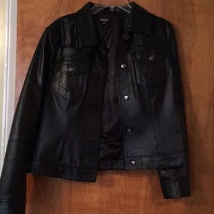 Leather jacket